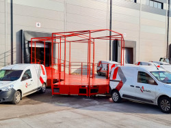 Nový projekt: modulární nakládací plošina s 10 nakládacími místy