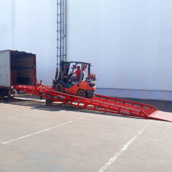 Použité mobilní rampy